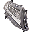 Passenger Side Headlight, with Bulb, LED, Clear Lens, 6 Cyl., 3.5L Engine