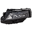 Driver Side, Lower Headlight, with Bulb, Halogen, Clear Lens, S Model