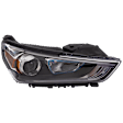 Passenger Side Headlight, with Bulb, Halogen, Clear Lens