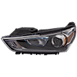 Driver Side Headlight, with Bulb, Halogen, Clear Lens