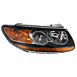 Passenger Side Halogen Headlight, With bulb(s), OE Replacement