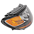 Passenger Side Halogen Headlight, With bulb(s), OE Replacement