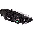 Passenger Side Headlight, with Bulb, Halogen, Clear Lens, 4 Cyl., 1.5L Engine