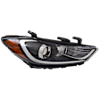 Passenger Side Headlight, with Bulb, HID/Xenon, with HID bulb and ballast, 4 Cyl., 2.0L Engine