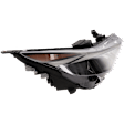 2021 Hyundai Elantra - Passenger Side Halogen Headlight, With bulb(s), OE Replacement