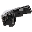 Driver Side Halogen Headlight, With bulb(s), OE Replacement
