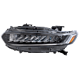 Driver Side Headlight, with Bulb(s), LED, Hybrid Touring Model, CAPA CERTIFIED