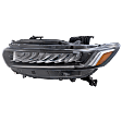 Driver Side Headlight, with Bulb(s), LED, Hybrid Touring Model, CAPA CERTIFIED