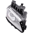 Passenger Side LED Headlight, With bulb(s), CAPA Certified