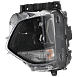 Driver Side LED Headlight, With bulb(s), CAPA Certified