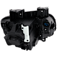 Driver Side Halogen Headlight, With bulb(s), OE Replacement