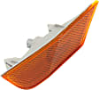 Front, Driver Side Side Marker, with Bulb, 6 Cyl., 3.5L Engine, CAPA Certified