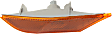 Front, Driver Side Side Marker, with Bulb, 6 Cyl., 3.5L Engine, CAPA Certified