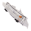 Front, Driver Side Turn Signal Light, With bulb(s), CAPA Certified