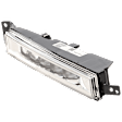 Front, Passenger Side Fog Light, with Bulb, LED, 4-Door, Sedan