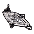 Front, Passenger Side Halogen Fog Light, With bulb(s), CAPA Certified