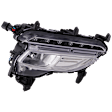 Front, Passenger Side Fog Light, with Bulb, For Models with Around View Monitor System & Daytime Running Lights (DRL)