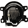 Front, Passenger Side Fog Light, With bulb(s), LED