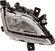 Front, Passenger Side Fog Light, With bulb(s), Halogen