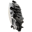 Front, Driver Side Fog Light, With bulb(s), Halogen, Sedan, CAPA CERTIFIED