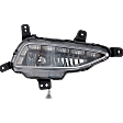 Front, Passenger Side Fog Light, With Bulb(s), Halogen, For Models With Daytime Running Light
