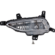 Front, Driver Side Fog Light, With Bulb(s), Halogen, For Models With Daytime Running Light