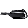 Front, Driver Side Fog Light Cover, Black and Chrome, 4 Cyl., 2.4L Engine