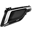 Front, Passenger Side Fog Light Cover, Black