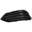 Front, Passenger Side Fog Light Cover, Textured Black, LX Model