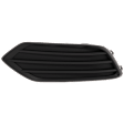 Front, Driver Side Fog Light Cover, Textured Black, LX Model