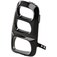Front, Passenger Side Fog Light Cover, Black