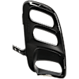 Front, Passenger Side Fog Light Cover, Black