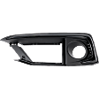 Front, Driver Side Fog Light Trim, Black, Sport Model