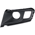 Front, Passenger Side Fog Light Trim, Textured Black, Fog Light Bezel