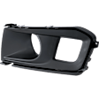 Front, Passenger Side Fog Light Trim, Textured Black, Fog Light Bezel