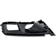 Front, Passenger Side Fog Light Trim, Textured Black, Fog Light Bezel
