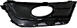 Front, Driver Side Fog Light Trim, Black, EX/EX-L Models