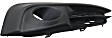 Front, Passenger Side Fog Light Trim, Primed, Without Adaptive Cruise Control, Except Si Model, Coupe/Sedan
