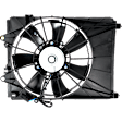 OE Replacement A/C Condenser Fan Passenger Side, 2.0L, 4Cyl, Single fan