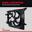 OE Replacement Radiator Fan, Single fan