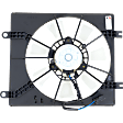OE Replacement Radiator Fan Passenger Side, 2.0L, 4Cyl, Single fan
