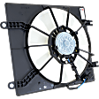 OE Replacement Radiator Fan Passenger Side, 2.0L, 4Cyl, Single fan