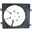OE Replacement Radiator Fan Passenger Side, 2.0L, 4Cyl, Single fan
