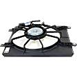 OE Replacement Radiator Fan Passenger Side, 2.0L, 4Cyl, Single fan