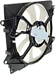 OE Replacement A/C Condenser Fan Passenger Side, 1.5L, 4Cyl, Single fan