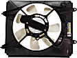 OE Replacement Radiator Fan Passenger Side, 2.4L, 4Cyl, Single fan