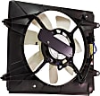 OE Replacement Radiator Fan Passenger Side, 2.4L, 4Cyl, Single fan