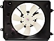 OE Replacement Radiator Fan Passenger Side, 2.4L, 4Cyl, Single fan