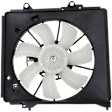 OE Replacement A/C Condenser Fan Passenger Side, Single fan