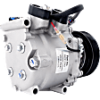 A/C Compressor, With Clutch, 6-Groove Pulley, 1.7L, 4Cyl, With 3 Wire Connector